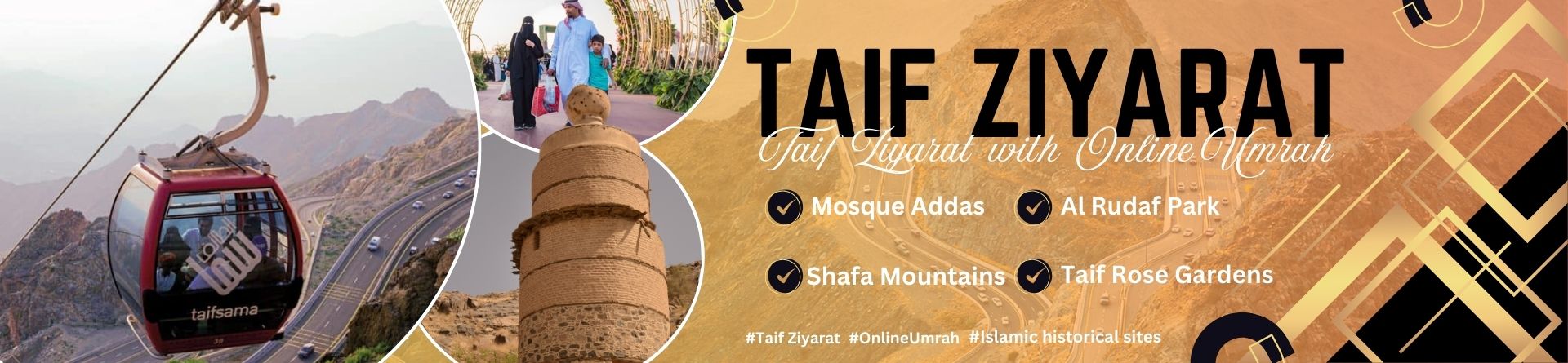 Embark on a Soulful Journey to Taif with Al-Afiya Umrah